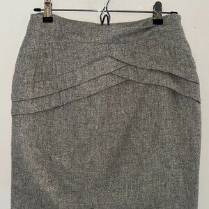 Hazel wool skirt Anthropologie